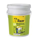 Dr. Fixit 604 Primeseal External Wall Waterproofing Coat, White Matte Finish 1 litre, Primer for external surfaces, Wall coating for external surfaces