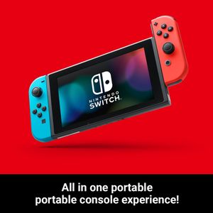 Nintendo Switch Console – Neon Red & Blue Joy-Con