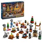 LEGO Harry Potter Advent Calendar 2024, Hogwarts Fantasy Toy for Kids, Includes 7 Minifigures and 16 Mini Builds, Christmas Countdown Treat, Gift for 7 Plus Year Old Girls, Boys and Fans 76438