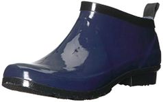 Nomad Women's Drip Rain Boot, Shiny Navy, 4 UK