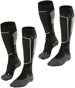 Falke SK 2 Herren-Skisocken Gr. 44, schwarz