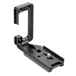 DEKEENSTAR Dedicated R5 R6 Camera L Plate L Bracket for Canon EOS R5 R6 Camera Quick Release L Bracket Plate Compatible with Arca/RRS/Kirk/Sirui/Leofoto/SUNWAYFOTO, Black