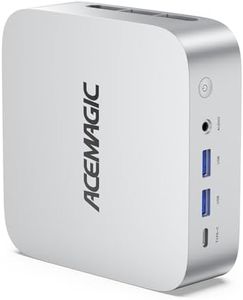ACEMAGIC PC Computers Gaming Ryzen 7 H255(Upgraded 8745HS), 16GB 6400MT/s LPDDR5 1TB PCIe4.0 M.2 SSD Computers(8C/16T, up to 4.9GHz), Radeon 780M 8K Triple Display USB4 WiFi6E/BT5.2