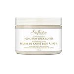 Shea Moisture 100% Raw Shea Butter for intensive hair and skin moisture Ultra Hydration paraben free 310 ml