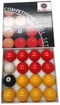 Billiard Pro Unisex 2'' (Reds & Yellows) 2 LEAGUE POOL BALLS REDS YELLOWS , L, One Size UK