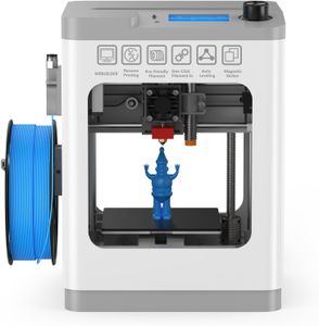 WEEFUN Tina2 3D Printer – Auto Leveling, Compact Desktop
