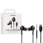 Genuine Samsung Type-C In-Ear AKG Headphones EO-IC100BBE For Samsung Galaxy S20 5G,S21,S22,S23,S23 FE,S24,S24+,S24 Ultra,A25 5G,A05s,A15 5G & Also includes 3 in 1 Stylus pen