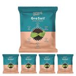 Nurturing Green® GroSoil - All in One Compressed Potting Mix for Plants (Makes 2.5kg) | Universal Soil Blend with Essential Nutritions | Eco-Friendly & Nutrient-Rich Mix for Healthy Plant Growth