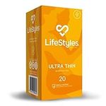 Lifestyles® Ultra Thin Condoms 20 P