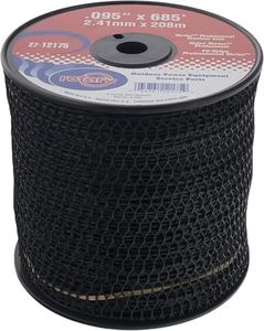 Rotary Trimmer Line .095 Md Spool Black Vortex Line