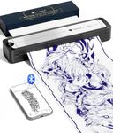 Phomemo TA81 Tattoo Stencil Printer - Long Image Printing for Large Tattoos, Bluetooth Tattoo Printer Machine with Roll Transfer Paper, Compatible with Phone/Tablet/PC, for Tattooing Artists & Studio