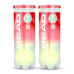 Head Championship Tennis Ball 2 Cans | 6 Balls (3 Balls/Can)