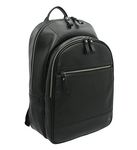 VISCONTI Toscana Collection Leather Laptop Backpack TC80b Black