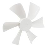 6’’ RV Vent Fan Blade Replacement, 12V D-Shaft RV Bathroom Fan Compatible with Heng's, Elixir, Jensen, Jayco,Toyota Dolphin RV