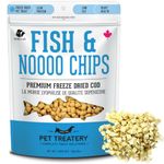 The Granville Island Pet Treatery Wild Cod for Dogs & Cats (40g, Pack of 1) | Dog Treat Bag Freeze-Dried Bites Raw Single Ingredient Flash Frozen Maintain Nutrients Vitamins Oils | Made in Canada