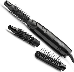 TRESemme Full Finish Hot Air Styler with 3 Brushes, Black
