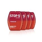 Stop-O Power Bag Bathroom Air Freshener - 40 G Gel (10Gx4) | Combo Pack| Long-Lasting Amber Rose Fragrance | Lasts Upto 30 Days