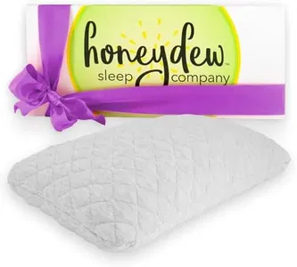 Honeydew The Classic Essence Pillow – Adjustable Luxury Cooling Pillow for Back and Side Sleepers - Supportive Ergonomic Design for Optimal Neck & Spinal Alignment – Handcrafted in USA