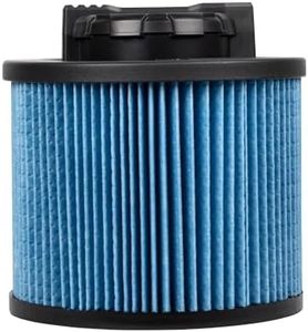 DeWalt ACC TBOX High Efficiency Cartridge Filter for Wet/Dry Vacuum Cleaner, 15 Litre Capacity