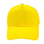 MFAZ Morefaz Ltd CHILDREN KIDS BASEBALL CAP HAT BOYS GIRLS Youth Hats Boy Girl UNISEX Adjustable Strap (Yellow)