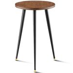 KINNARY Tall Plant Stand Indoor, Mid Century Wood Plant Stand Plant Table for Flower Pots, Heavy Duty Metal Plant Holder, Modern Home Decor Small Round Side End Table (11.8"x20")