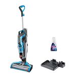 BISSELL CrossWave, 3-in-1 Multi-Surface Floor Cleaner, Vacuums, Washes & Dries, Cleans Hard Floors & Area Rugs, 1713, Blue