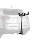 Allen Sports Deluxe Quick Install 2-Bike Hitch Rack, Model 1520RR, black