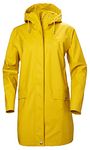 Helly Hansen Womens Moss Rain Coat, XL, Essential Yellow