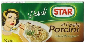 Star Ai Funghi Porcini 10 Stock Cubes 100 g (Pack of 6)