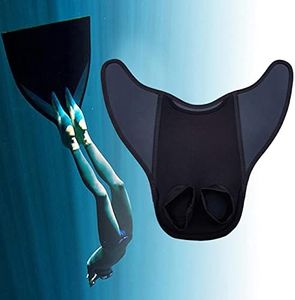 Mermaid Swim Fin for Kids Adults, Adjustable Mermaid Design Swim Diving Monofin Flipper Fins,-Piece Flipper Diving Fins Swimming Training Fins Water Sport Windsurfing Equipment