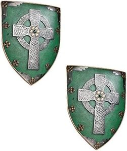 Design Toscano Celtic Warriors Sculptural Wall Shield - Set of Two