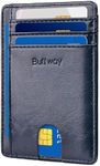 Buffway Slim Minimalist Front Pocke