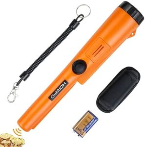 HOMPO Metal Detector Pinpointer - Fully Waterproof Handheld Pin Pointer Wand, High Accuracy Professional Search Treasure Pinpointing Finder Probe