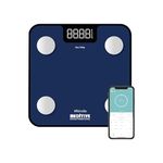 MEDITIVE Digital Human Weighing Scale for Body weight, Durable Glass Platform, BMI Bluetooth Scale, (Minimum Weight: 7Kg, Maximum Weight: 180 Kg)