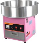 KHUSHI UDYOG Commercial Cotton Candy Machine | Stainless Steel Candy Floss Maker with High Speed Motor for Event Mall Shop Business