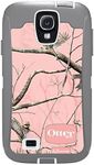 OtterBox Defender Series Case and Holster for Samsung Galaxy S4 - Retail Packaging - Realtree Camo - Pink