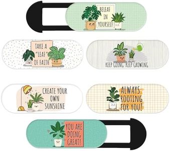 MESMOS 6pk Laptop Camera Cover Slide Cute, Laptop Accessories, Webcam Cover Slide, Phone & Computer Camera Cover Slide, Web Cam Privacy Cover, Camera Blocker