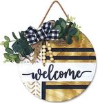 Boho Welcome Sign for Front Door, 1