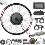 48V 29inch 1000W MTX Rim Rear Wheel E-Bike Conversion Kit,Electric Bicycle Motor Kit with SW900 Display & PAS, Brushless Gearless Hub Motor, Waterproof cable for Mountain Bike,Torque Arm
