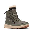 Columbia Women Green Red Hills Waterproof Snow Boots, 8 UK
