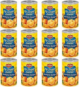 Del Monte Canned Mandarin Oranges No Sugar Added, 15 Ounce (Pack of 12)