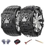 misiLin TPU Snow Chains 6 Pack,Upgr