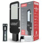 LEDDiT Atmos LED 50W Waterproof with Auto On/Off Day Night Light Sensor Street Light : Pack of 1 (Cool White BIS Approved)