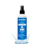 AROMATICO 100% Pure Magnesium Oil Spray. Extra Strength, Quick Absorbing Topical Magnesium supplement from Ancient Zechstein Seabed. Relieves Muscles & Joints, Promotes Better Sleep -200ml