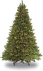 Puleo International 6.5-Foot Pre-Lit Fraser Fir Artificial Tree with 500 UL-Listed Clear Lights Christmas
