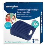 Bouncy Bands Wedge Wiggle Seat Sensory Cushion (10” Square)