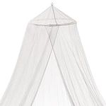 Bacati - White Netting Bed Canopy
