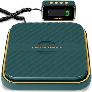 THINKSCALE Shipping Scale for Packages, 86lb/0.1oz Digital Shipping Postal Scale-Hold and Tare Function, Mail Scale Fold up Holder, Postage Scale, Package Scale, Includes Batteries & USB-C Cable