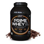 QNT Prime Whey Protein Powder for Lean Muscle Building & Weight Loss | Triple Blend(Concentrate, Isolate & hydrolysate) 2Kg | Coffee Flavor| 25g Pure Protein Per Scoop| 11.6g BCAA for Muscle Recovery