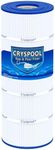 Cryspool® 08056 Filter Compatible with Jandy CS150, X-Stream CC1500, CCX1500RE, Pro Clean 150, PWWCT150, R0462300, PJANCS150, C-8414, FC-1287, 150 Sq. Ft Pool Filter Cartridge, 1 Pack